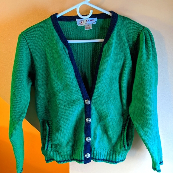 Jade Sweaters - Vintage 1970's Cardigan